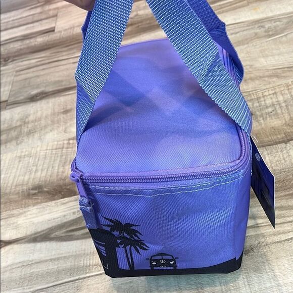 Trader Joe's Purple Lavender mini Insulated Lunch Bag - Picture 2 of 5